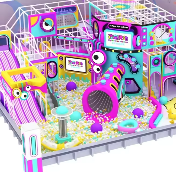 Nhà liên hoàn 2025 Indoor playground NLHKB81 Dochoikinhbac- Thiết Kế Đẹp Độc Đáo