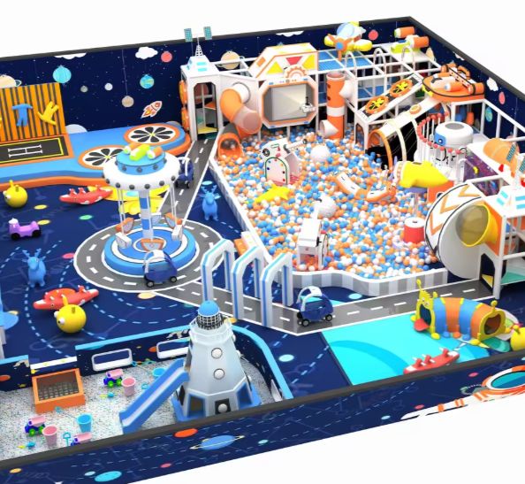 Nhà liên hoàn 2025 Indoor playground NLHKB83 Dochoikinhbac- Thiết Kế Đẹp Độc Đáo