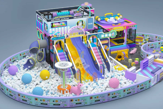 Nhà liên hoàn 2025 Indoor playground NLHK91 _Dochoikinhbac- Thiết Kế Đẹp Độc Đáo