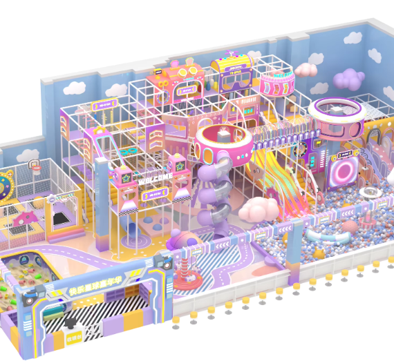 Nhà liên hoàn 2025 Indoor playground NLHK92 _Dochoikinhbac- Thiết Kế Đẹp Độc Đáo