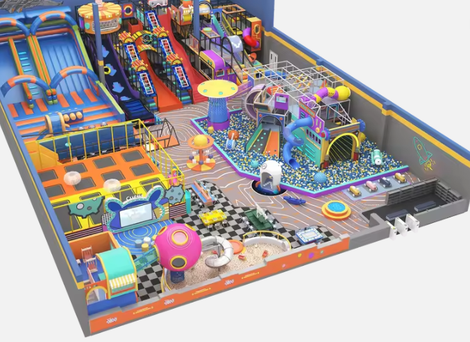 Nhà liên hoàn 2025 Indoor playground NLHK93 _Dochoikinhbac- Thiết Kế Đẹp Độc Đáo