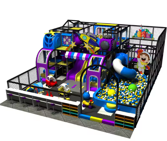 Thiết kế Cafe Kid khu vui chơi mini NLHK99 _Dochoikinhbac