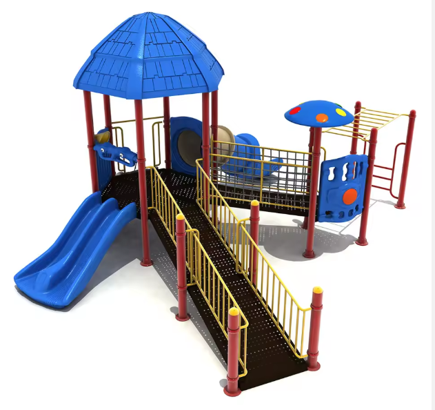 Liên hoàn cầu trượt LHCTDTKB69 Dochoikinhbac - Trò chơi công viên thu hút bền bỉ