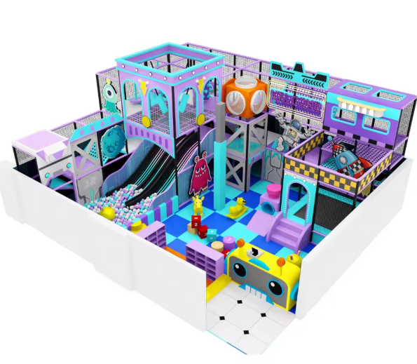 Nhà liên hoàn 2025 Indoor playground NLHK108 _Dochoikinhbac- Thiết Kế Đẹp Độc Đáo