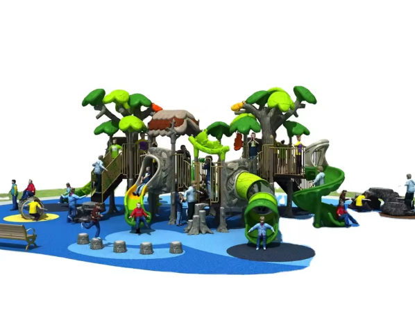 Liên hoàn cầu trượt LHCTDTKB71 Dochoikinhbac - Trò chơi công viên thu hút bền bỉ