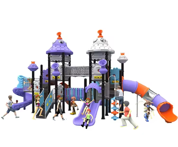 Liên hoàn cầu trượt LHCTDTKB77 Dochoikinhbac - Trò chơi công viên thu hút bền bỉ