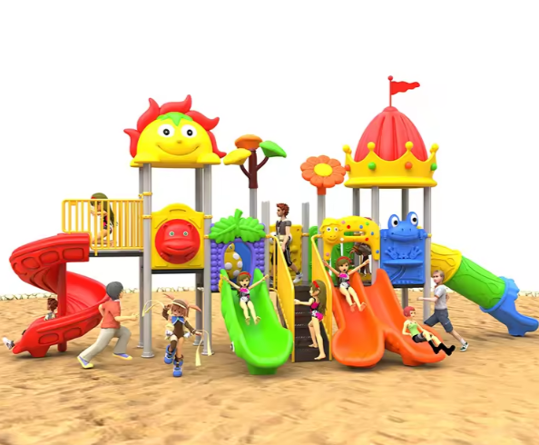 Liên hoàn cầu trượt LHCTDTKB78 Dochoikinhbac - Trò chơi công viên thu hút bền bỉ