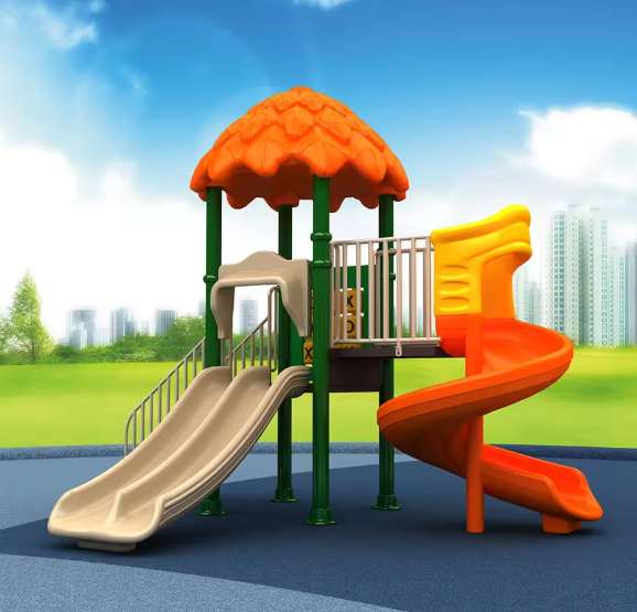 Liên hoàn cầu trượt LHCTDTKB82 Dochoikinhbac - Trò chơi công viên thu hút bền bỉ