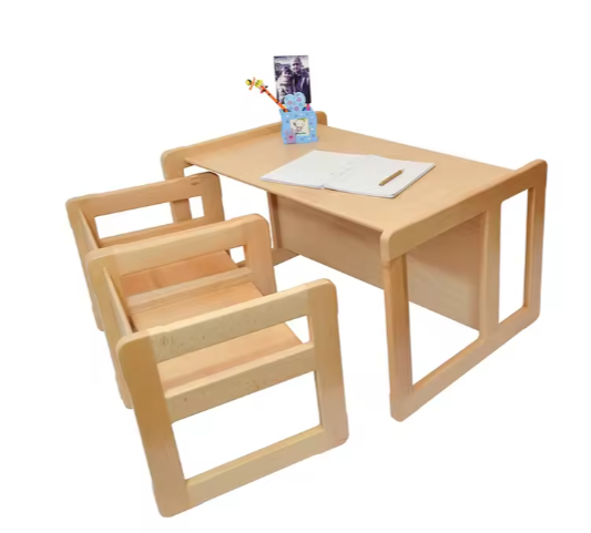 Thiết kế bàn ăn trưa mầm non MNKB17 Dochoikinhbac