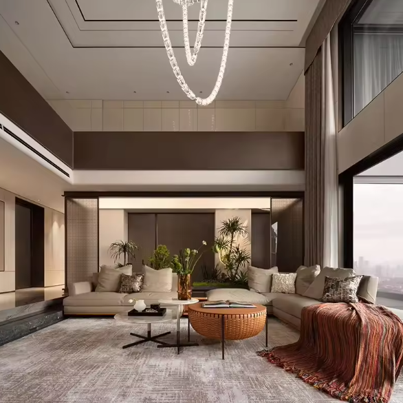 Thiết kế 3D nội thất căn hộ duplex phong cách hiện đại TKNTKB03 Dochoikinhbac