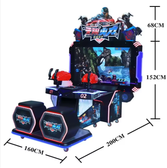 Máy chơi game bắn súng VR BSVRKB06 Dochoikinhbac Giải trí hấp dẫn thu hút