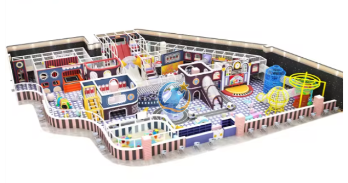 Mẫu thiết kế 3D khu vui chơi trẻ em TKKVCKB30 Dochoikinhbac