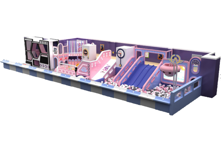 Mẫu thiết kế 3D khu vui chơi trẻ em TKKVCKB33 Dochoikinhbac