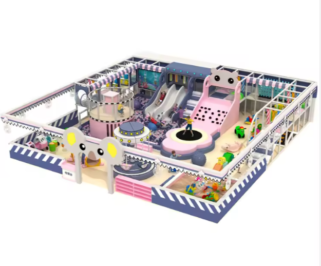 Mẫu thiết kế 3D khu vui chơi trẻ em 500m2 TKKVCKB36 Dochoikinhbac