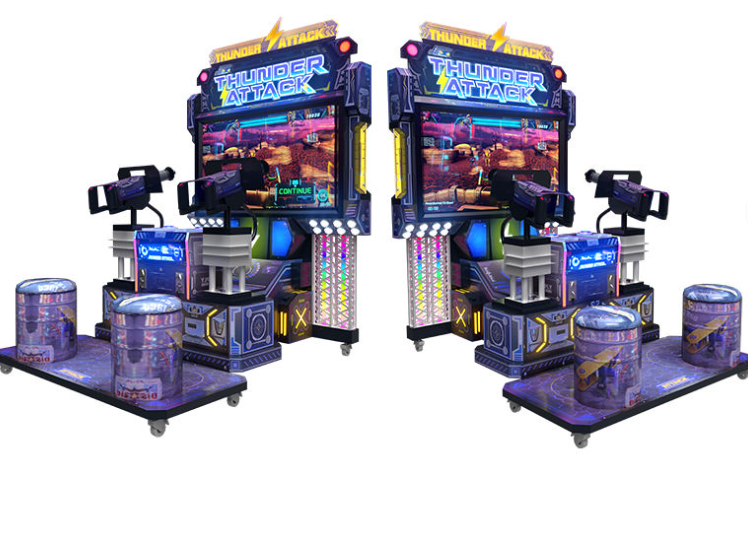 Máy game bắn súng điện tử chạy bằng xu_MBSKB28_Dochoikinhbac_Giải trí hấp dẫn thu hút trẻ em