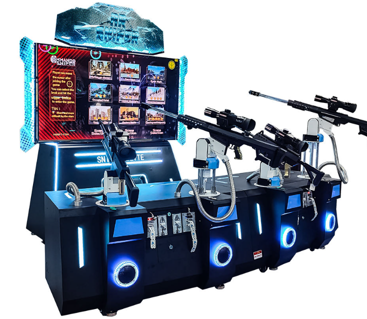 Máy game bắn súng điện tử chạy bằng xu_MBSKB31_Dochoikinhbac_Giải trí hấp dẫn thu hút trẻ em