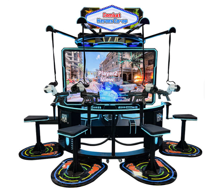 Máy game bắn súng điện tử chạy bằng xu_MBSKB32_Dochoikinhbac_Giải trí hấp dẫn thu hút trẻ em