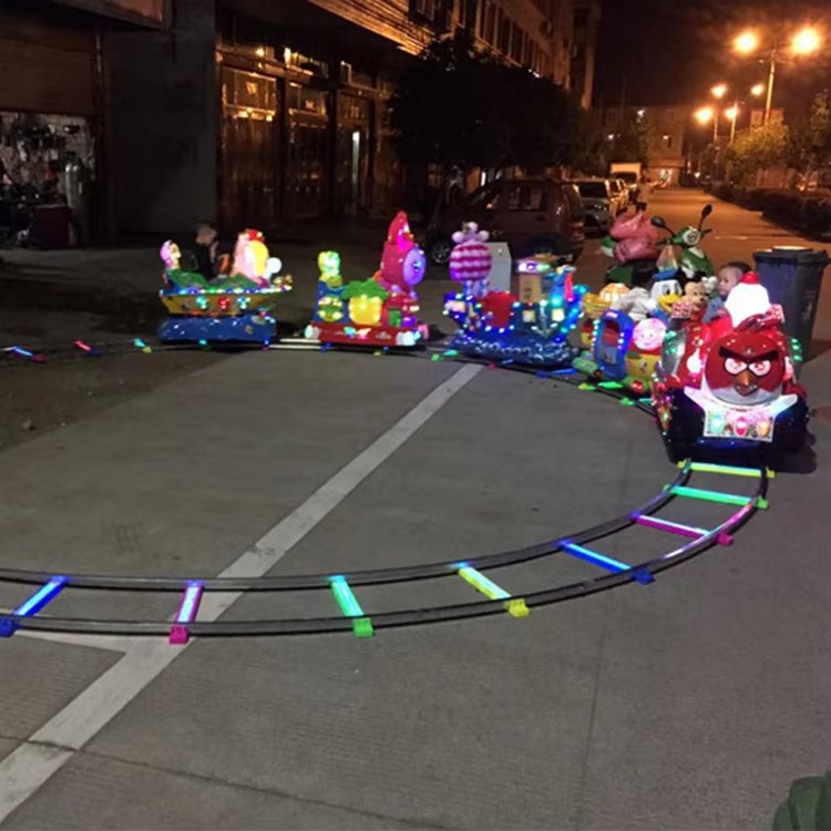 Tầu điện xe lửa mini led TDXLKB02 Dochoikinhbac Tầu điện mini game đa dạng hình ngộ nghĩnh thú vị