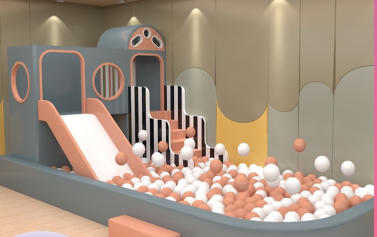 Nhà bóng liên hoàn KVCTE0169- Báo giá khu vui chơi liên hoàn nhà bóng cầu trượt - Indoor play ground