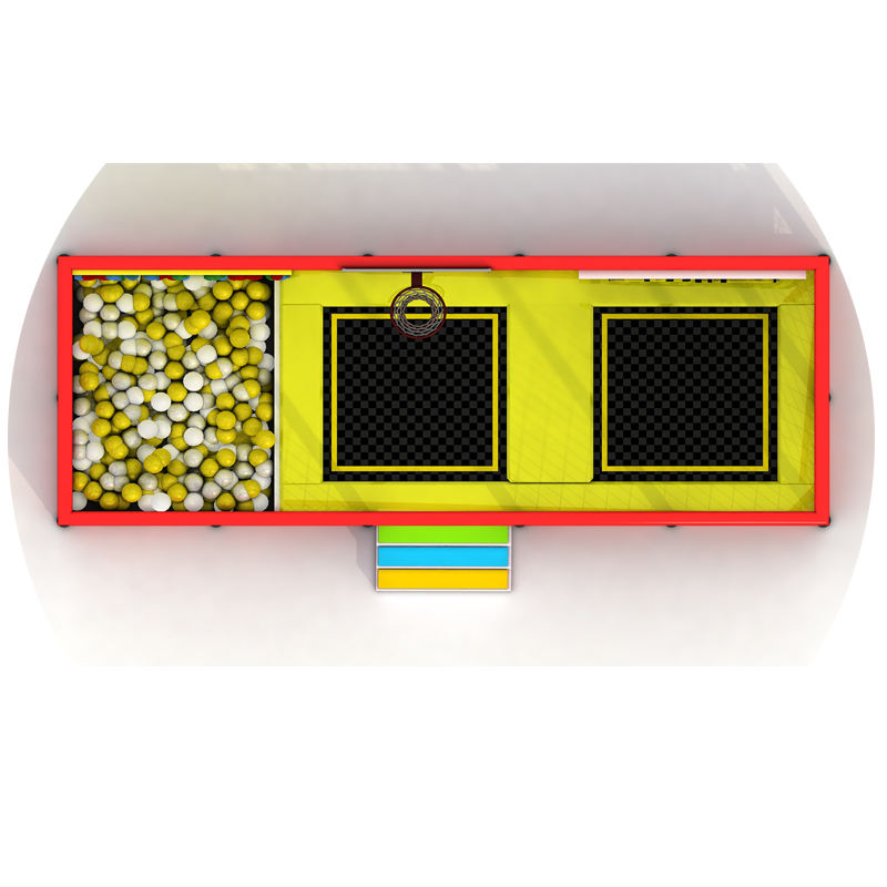 Báo giá Mô hình Trampoline leo núi dính tường Model trampoline KVCTP0125