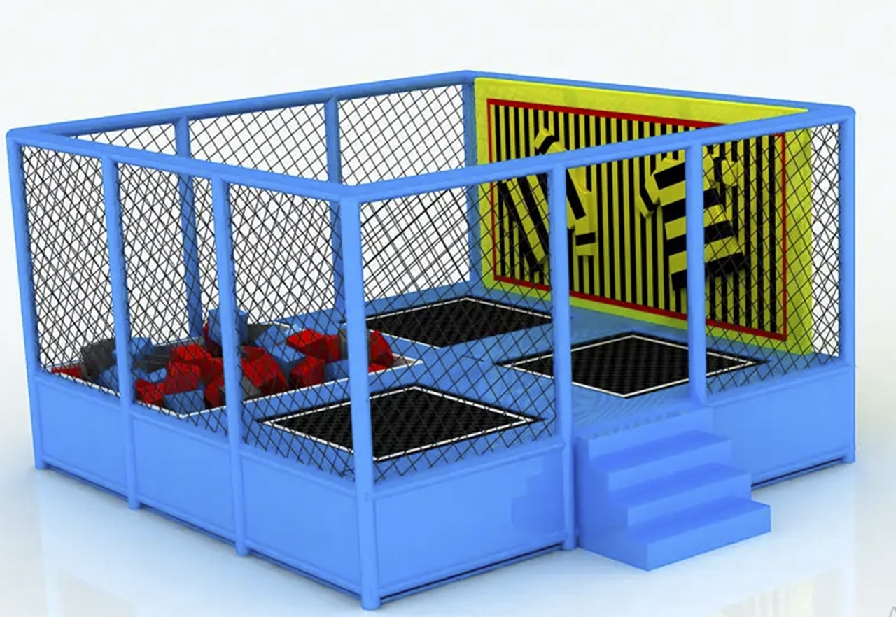 Báo giá Mô hình Trampoline vui chơi nhún nhảy Model trampoline KVCTP0122