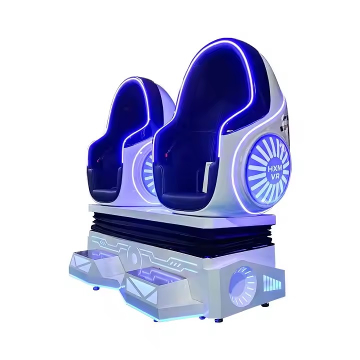 Máy chơi Mô phỏng Cinema 9D 2 Chỗ Egg Vr Shark MCMKB08 Dochoikinhbac Hấp dẫn trong trung tâm mua sắm.