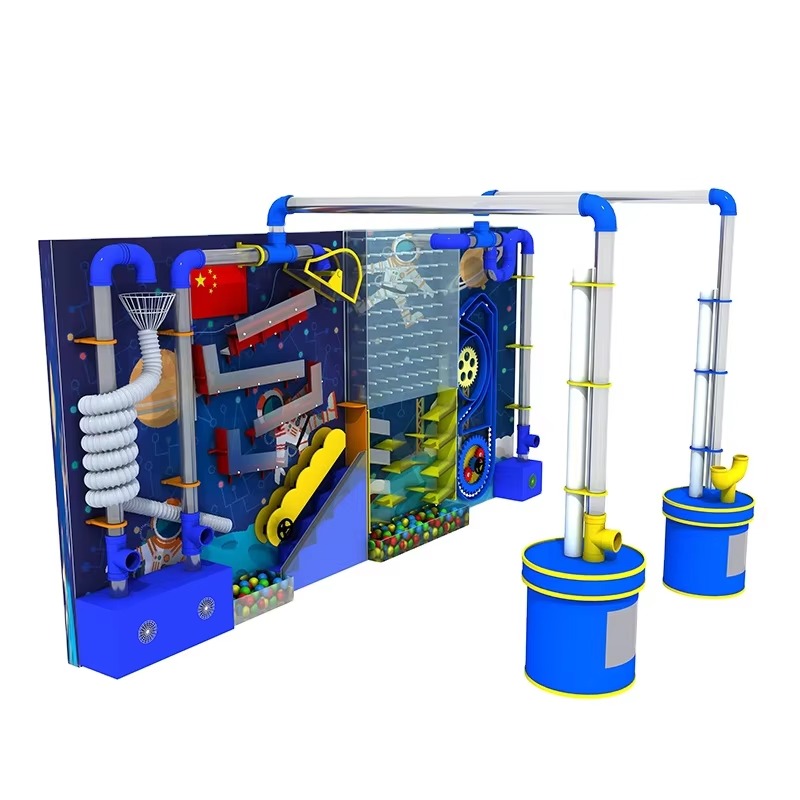 Trò chơi khoa học tường thổi bóng nhựa Ziczac TTBKB07 Dochoikinhbac Trò chơi hấp dẫn trong nhà bóng