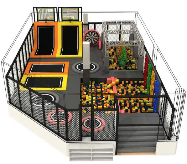 Trampoline Park_KVCTP10 Dochoikinhbac _Không Gian Vận Động Sáng Tạo Dành Cho Mọi Lứa Tuổi
