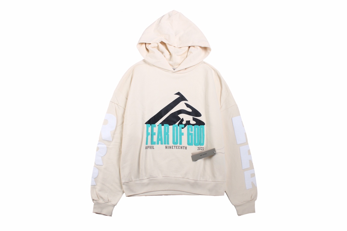 RRR123 x FOG joint California limited hoodie