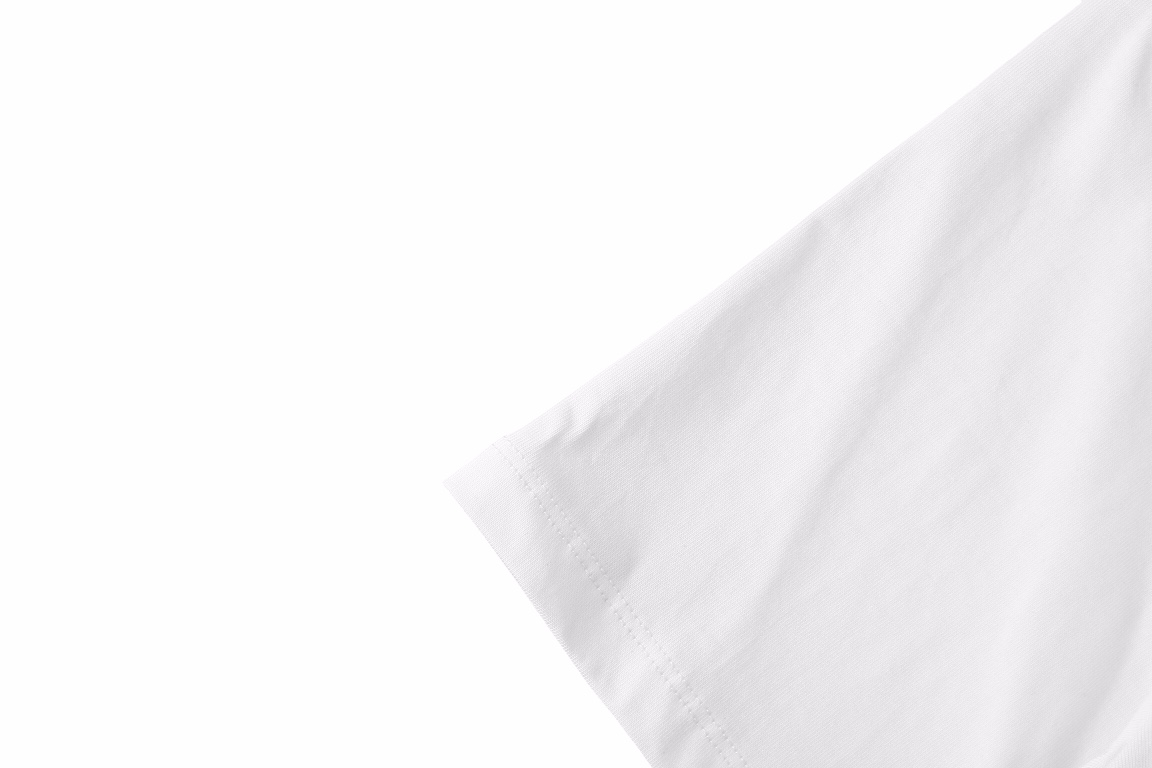 Loewe/Luo Yiwei 23ss letter print short-sleeved T-shirt White