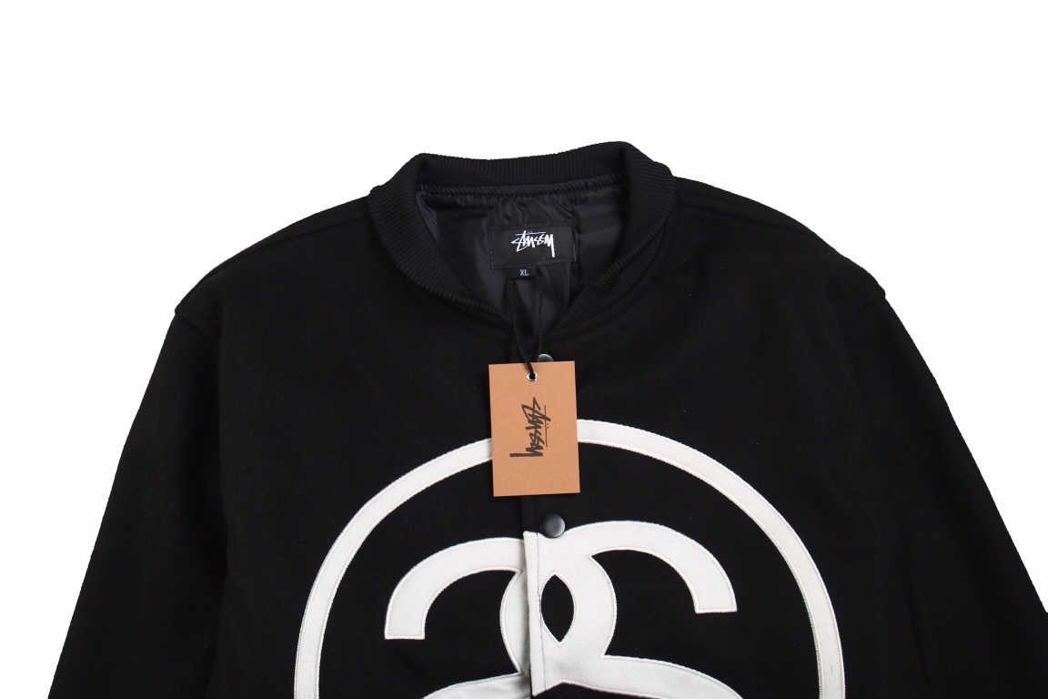 Stussy co-branded chanel spoof baseball uniform