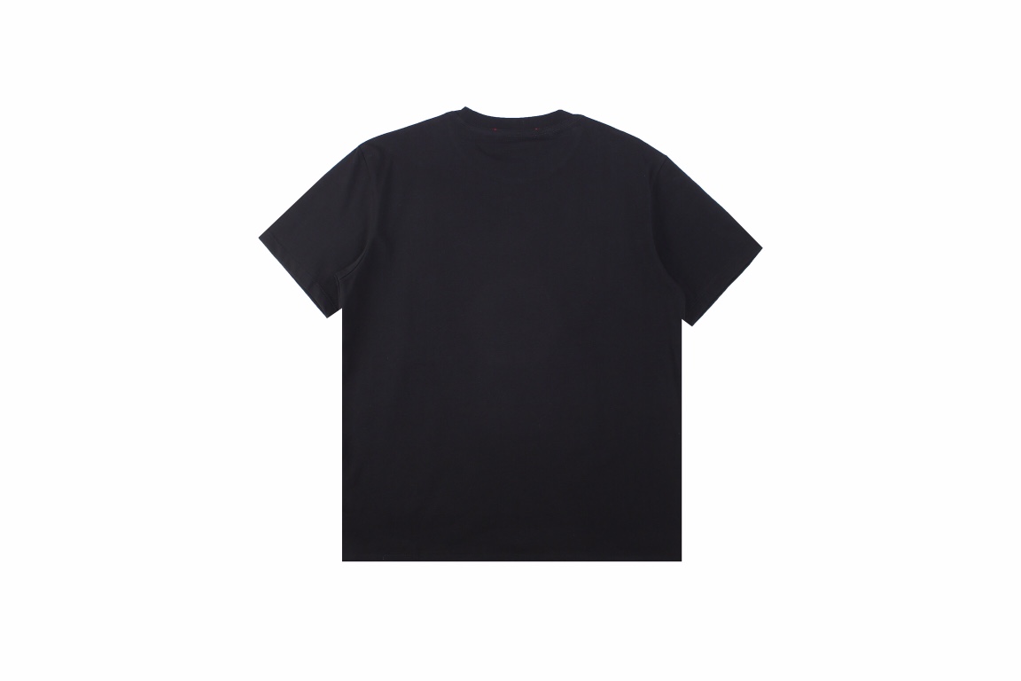 GC Gucci 23ss loyal dog short-sleeved T-shirt Black
