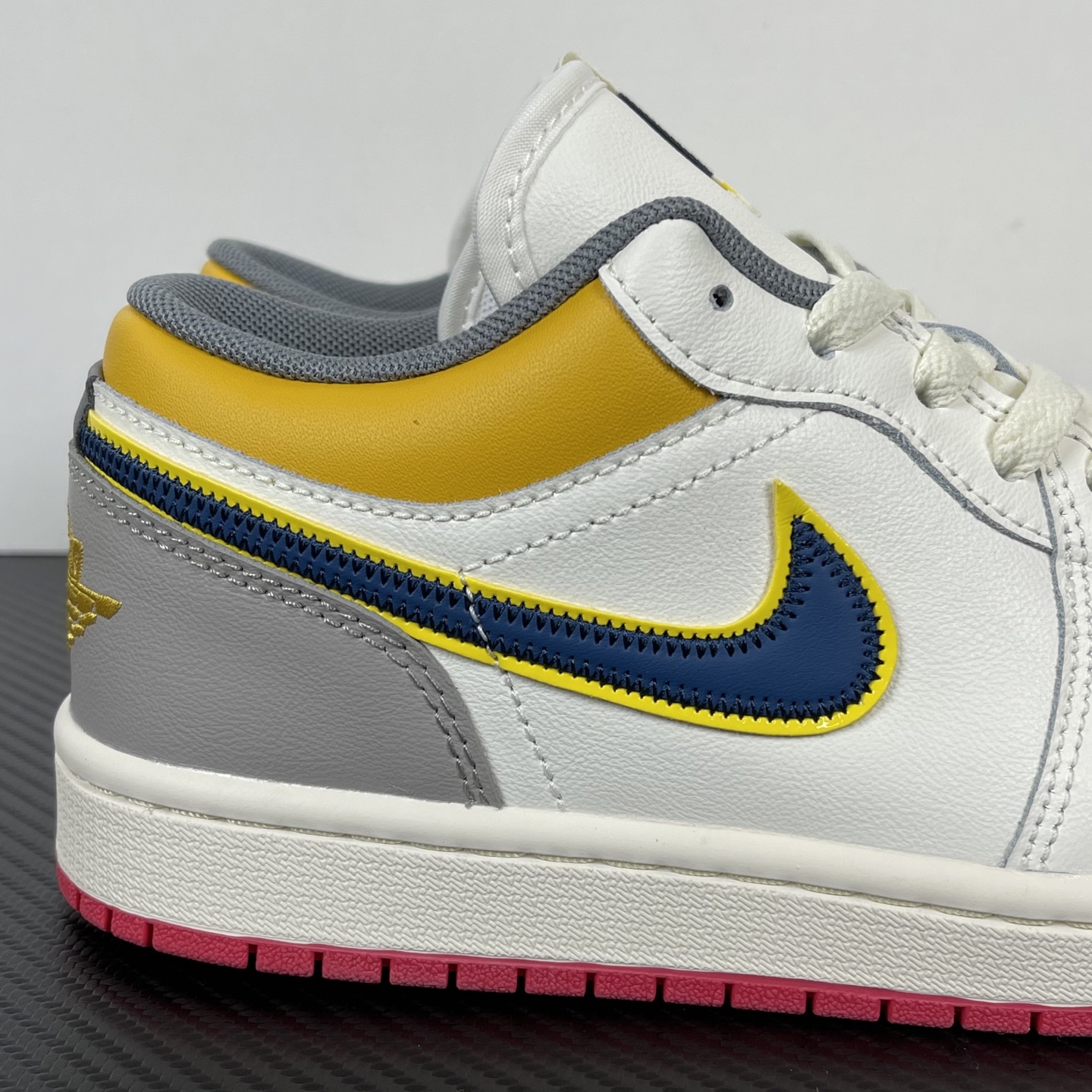 Air Jordan Low Premium 'Sail Yellow Ochre' Xưởng T