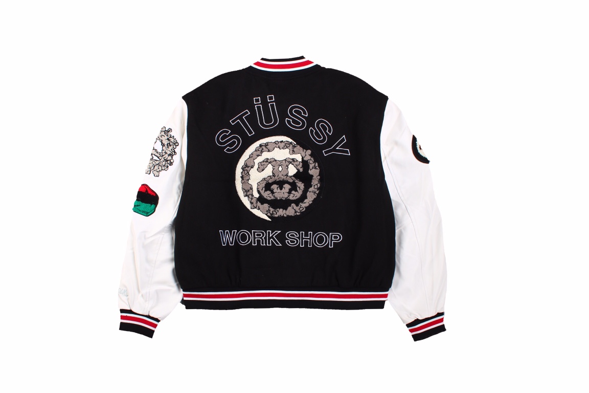 Stussy baseball jacket clearance