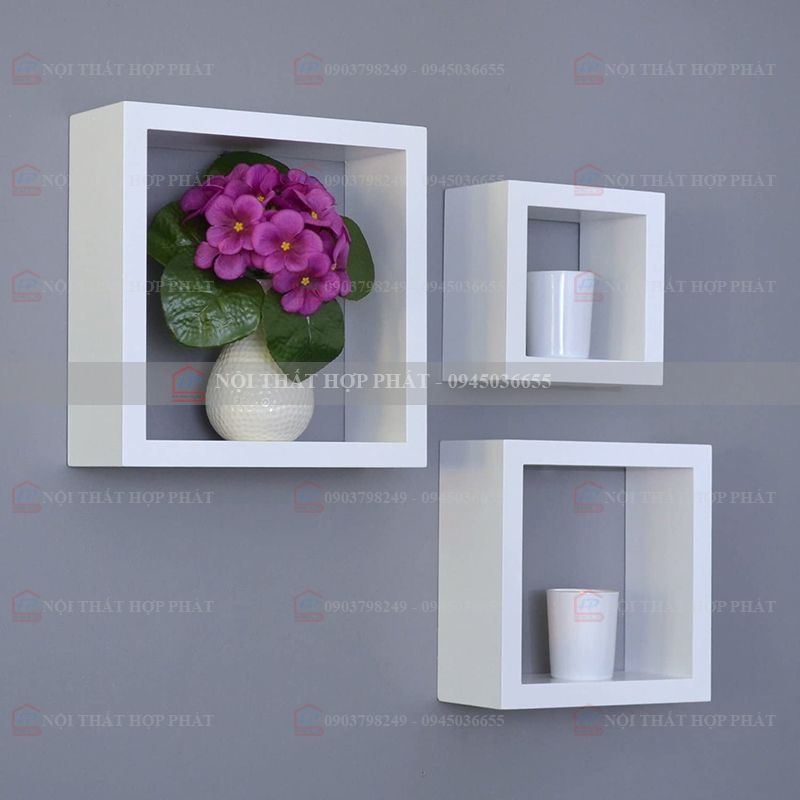 Kệ Gỗ Trang Trí Treo Tường
