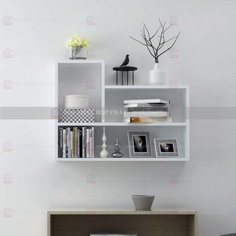 Kệ Gỗ Trang Trí Treo Tường
