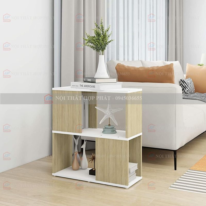 Kệ Gỗ Trang Trí Đứng Trong Phòng