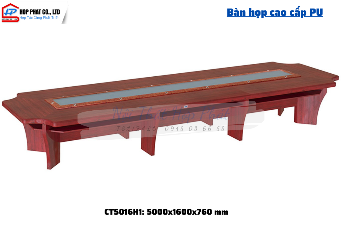 BÀN HỌP CAO CẤP SƠN PU CT5016H1