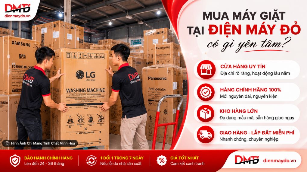 Máy giặt LG 2026 nên mua loại nào?