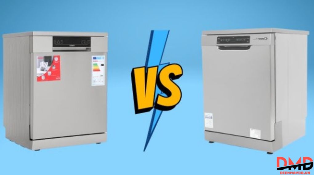 Máy rửa bát âm tủ và độc lập khác gì nhau?