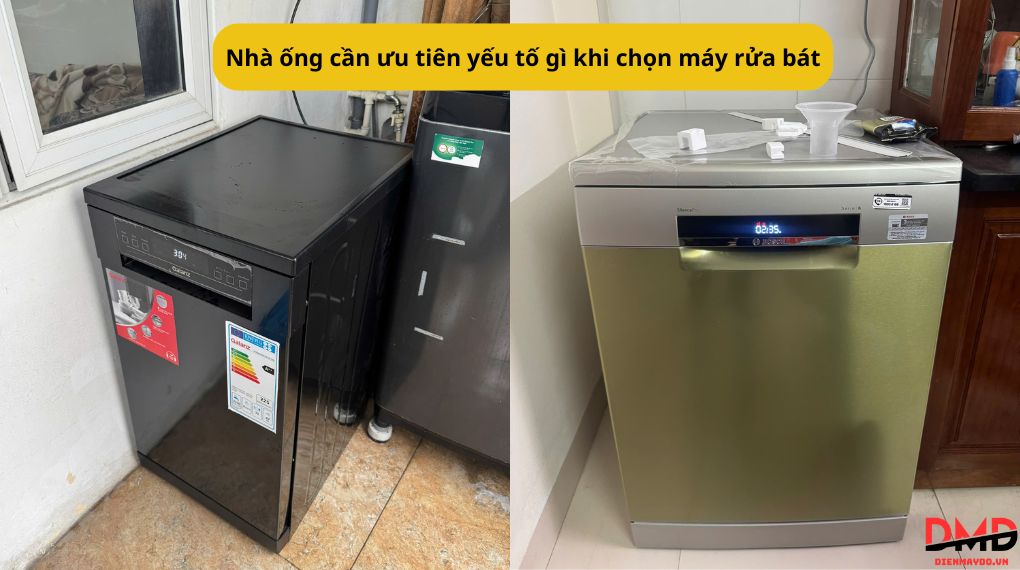 Máy rửa bát phù hợp nhà ống – nhà nhỏ