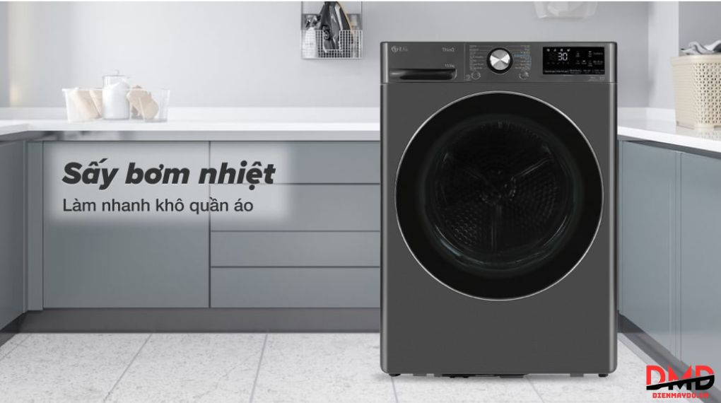 Máy sấy LG DVHP09B và DVHP50B khác nhau gì?