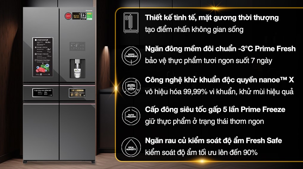 Top 5 Tủ Lạnh Panasonic Được Khách Hàng Tin Dùng – Cập Nhật Mới Nhất 2025