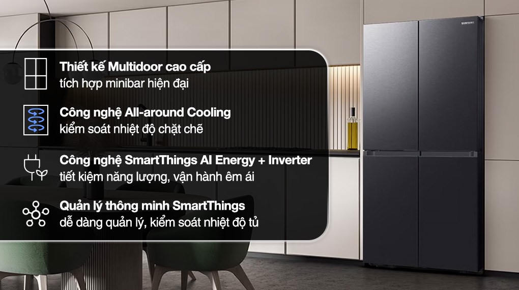 So Sánh Tủ Lạnh 2 Cánh Samsung Và Tủ Lạnh 4 Cánh Lựa Chọn Nào Phù Hợp?