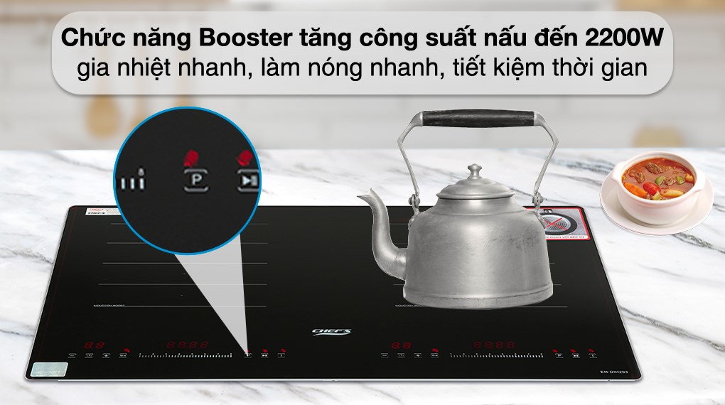 Bếp từ đôi lắp âm Chef's EH - DIH203