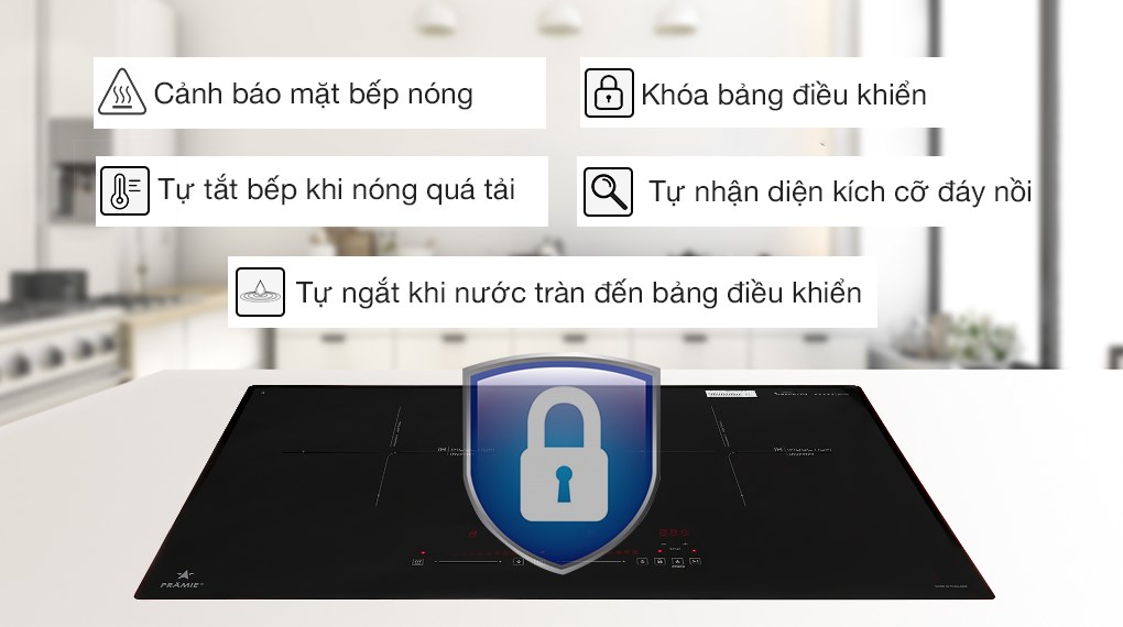 Bếp từ đôi lắp âm Pramie PRTH-2022 