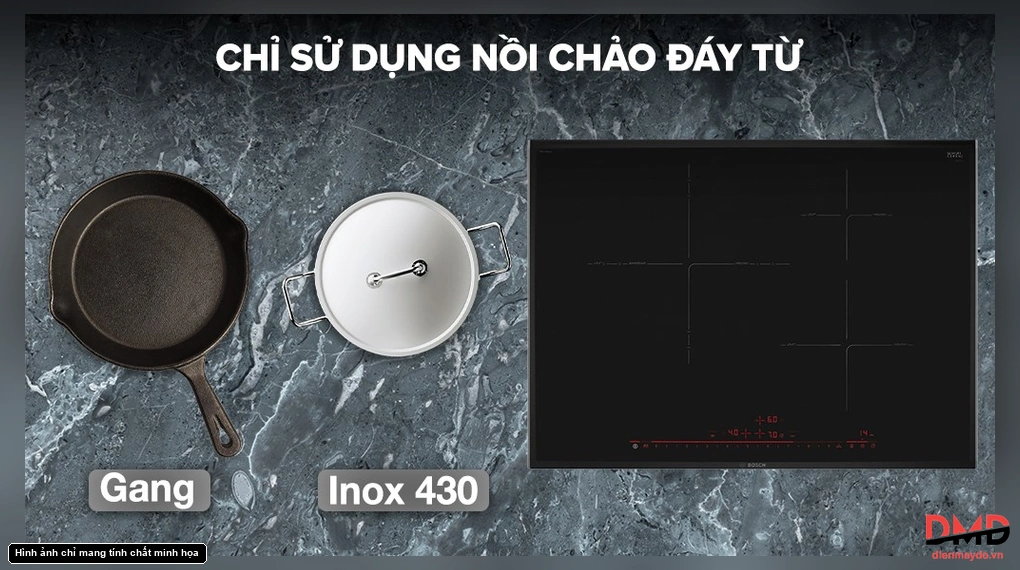 Bếp từ 3 vùng nấu Bosch PID675DC1E