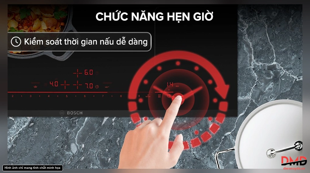 Bếp từ 3 vùng nấu Bosch PID675DC1E