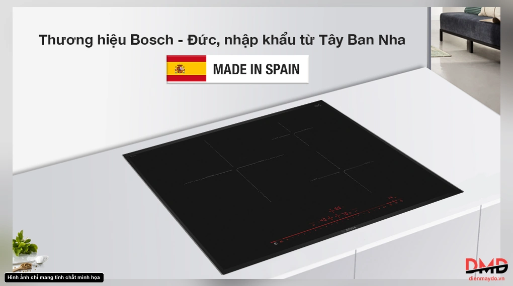 Bếp từ 3 vùng nấu Bosch PID775DC1E