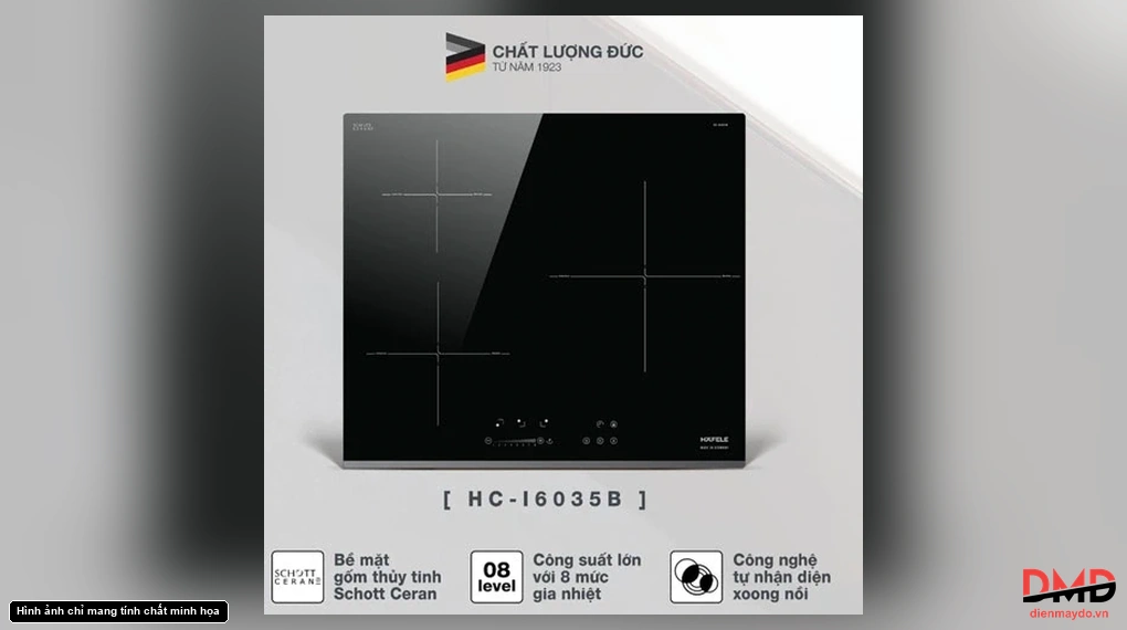 Bếp từ 3 vùng nấu Hafele HC-I6035B